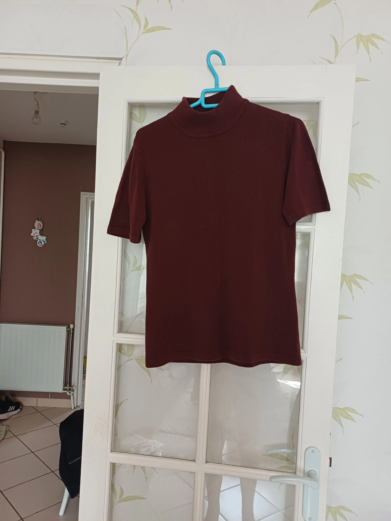 Vest + trui dames bordeaux – photo 2